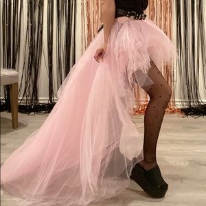 Pink Tulle Skirt